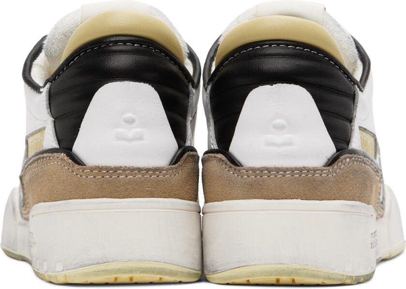 Isabel Marant White  Yellow Emree Sneakers