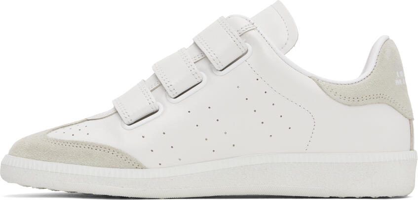 Isabel Marant White  Gray Beth Sneakers - Picture 3