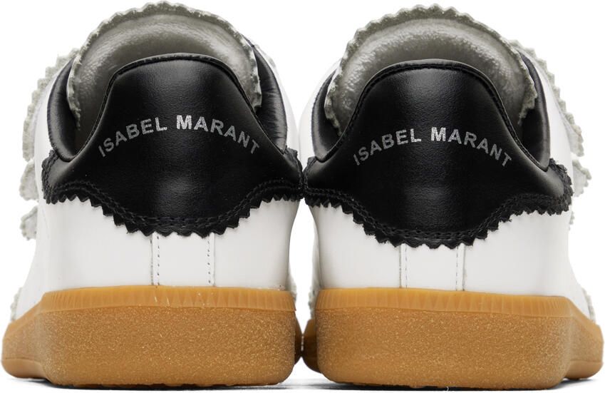 Isabel Marant White Leather Bethy Sneakers - Picture 2