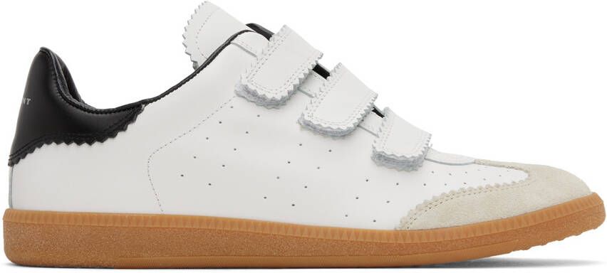 Isabel Marant White  Black Bethy Sneakers - Picture 4