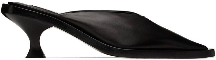 Jil Sander Black Pointed Heels