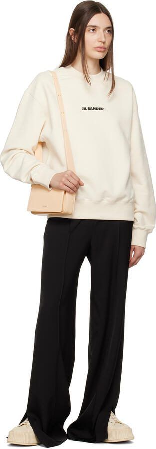 Jil Sander Beige Vulcanized Sneakers - Picture 4