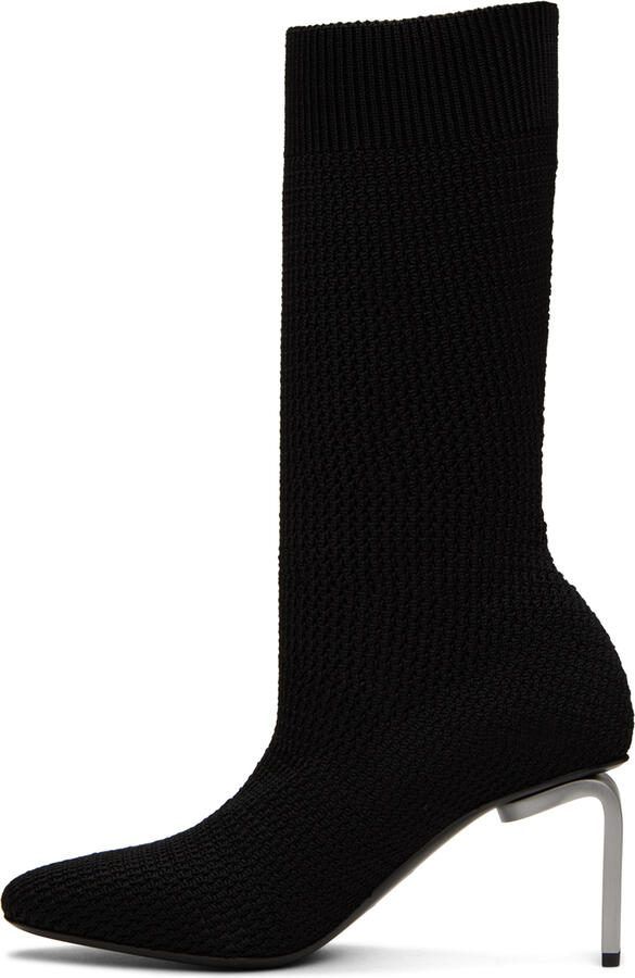 Jil Sander Black Half Boots