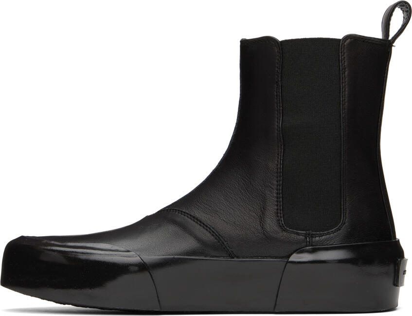 Jil Sander Black Plonge Sneakers - Picture 3