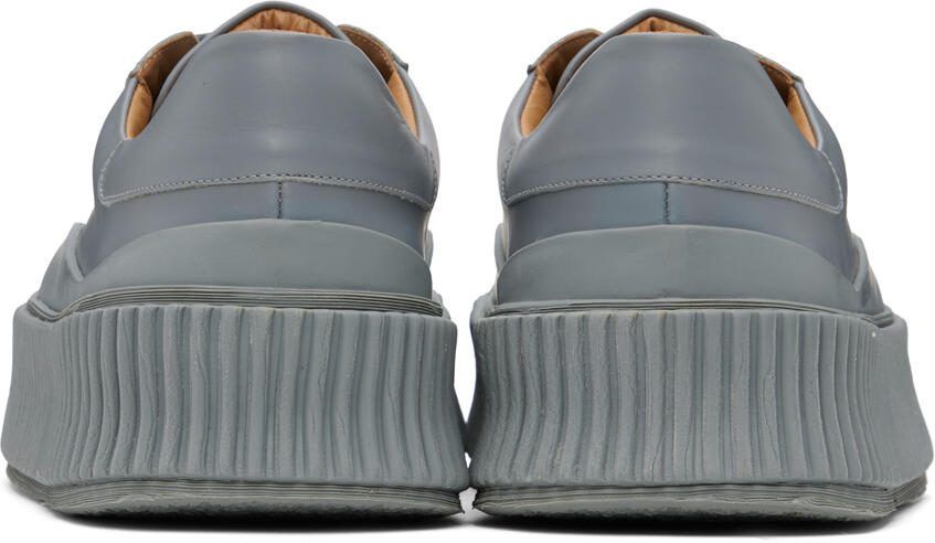 Jil Sander Blue Vulcanized Sneakers