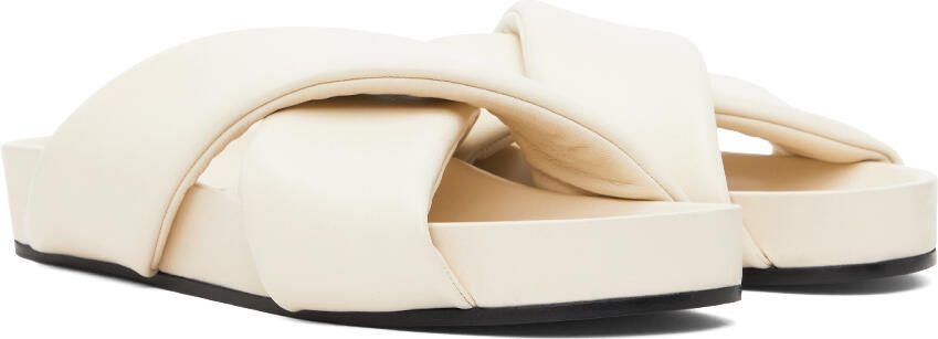 Jil Sander Off-White Criss-Cross Sandals - Picture 2