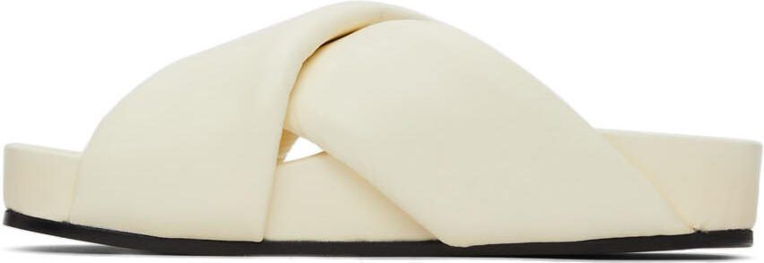 Jil Sander Oversize Wrapped Slides - Picture 4