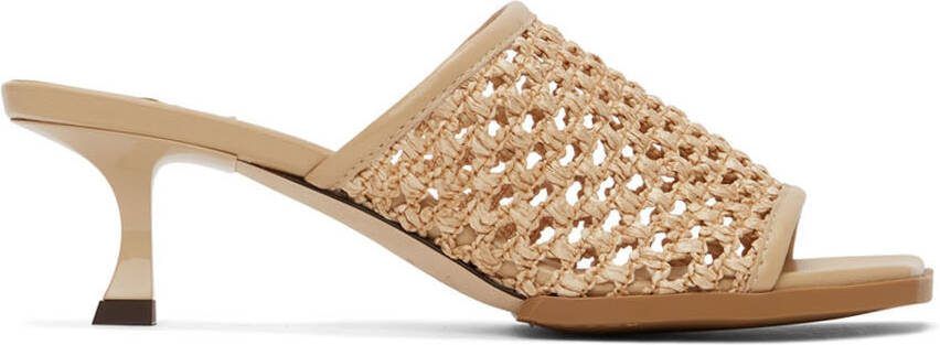 Jimmy Choo Beige Orly Heeled Sandals - Picture 5
