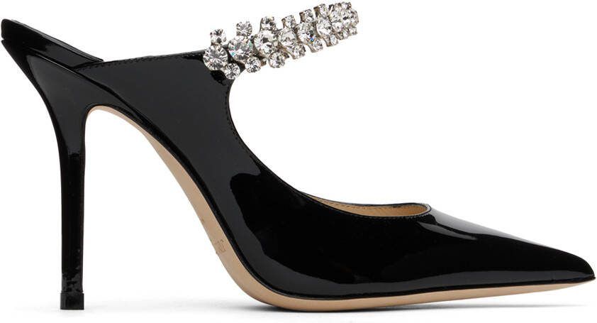 Jimmy Choo Black Bing 100 Heels - Picture 5