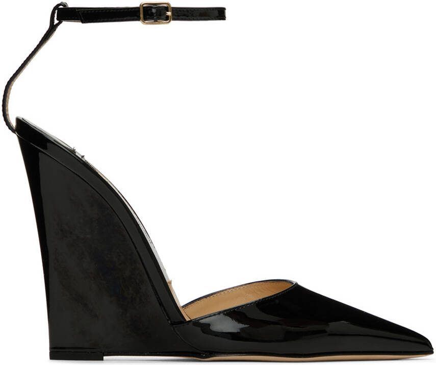 Jimmy Choo Black Blake 110 Heels - Picture 5