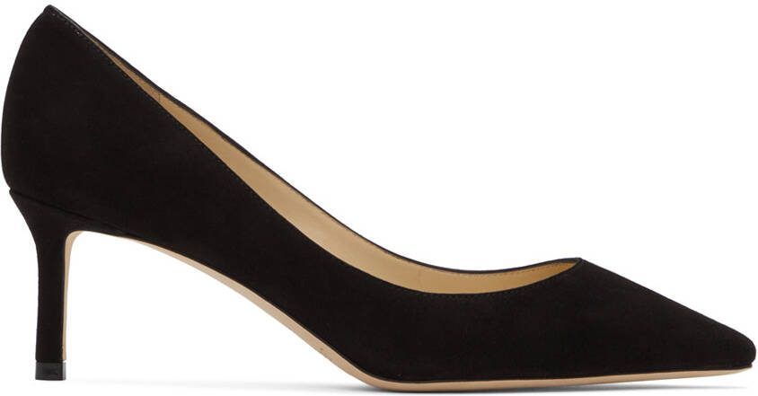 Jimmy Choo Black Romy 60 Heels - Picture 5
