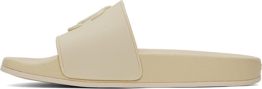 Jimmy Choo Port logo-plaque slides Neutrals - Picture 3