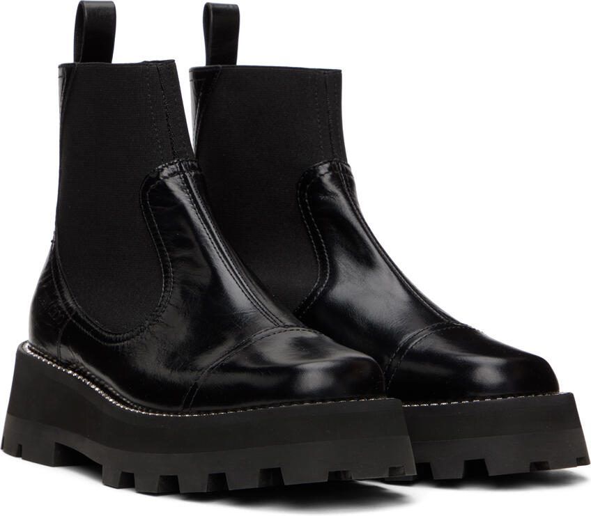 Jimmy Choo Black Clayton Boots - Picture 2