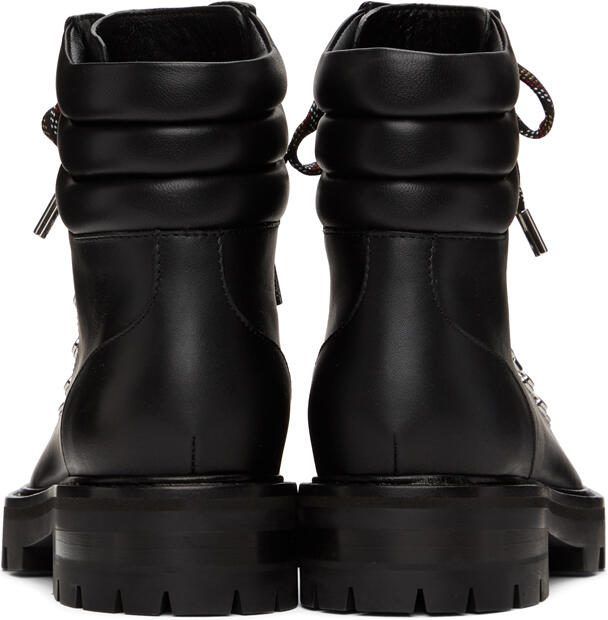 Jimmy Choo Black Eshe Hiking Boots - Picture 4