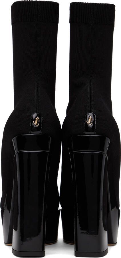Jimmy Choo Giome 140mm platform ankle boots Black - Picture 5