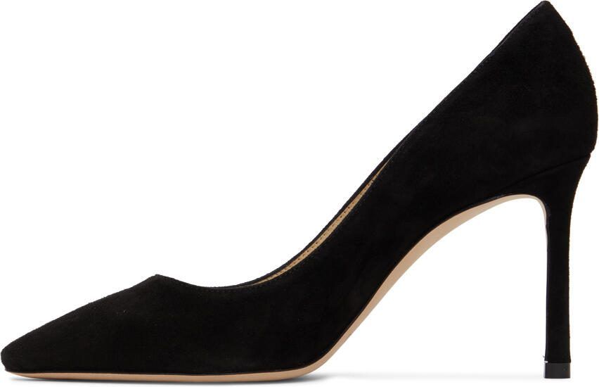 Jimmy Choo Black Romy 85 Heels - Picture 3
