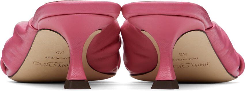 Jimmy Choo Pink Avenue Heeled Sandals - Picture 2