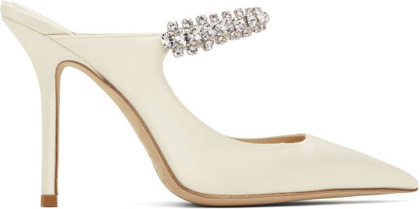Jimmy Choo Off-White Bing 100 Heels