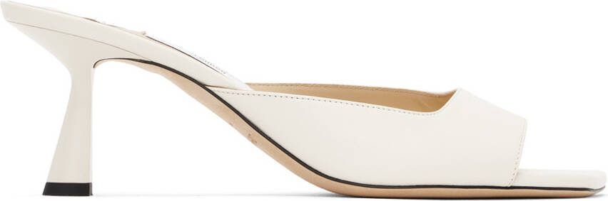 Jimmy Choo Off-White Zania 65 Heeled Sandals - Picture 5