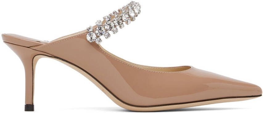 Jimmy Choo Pink Bing 65 Heels - Picture 4