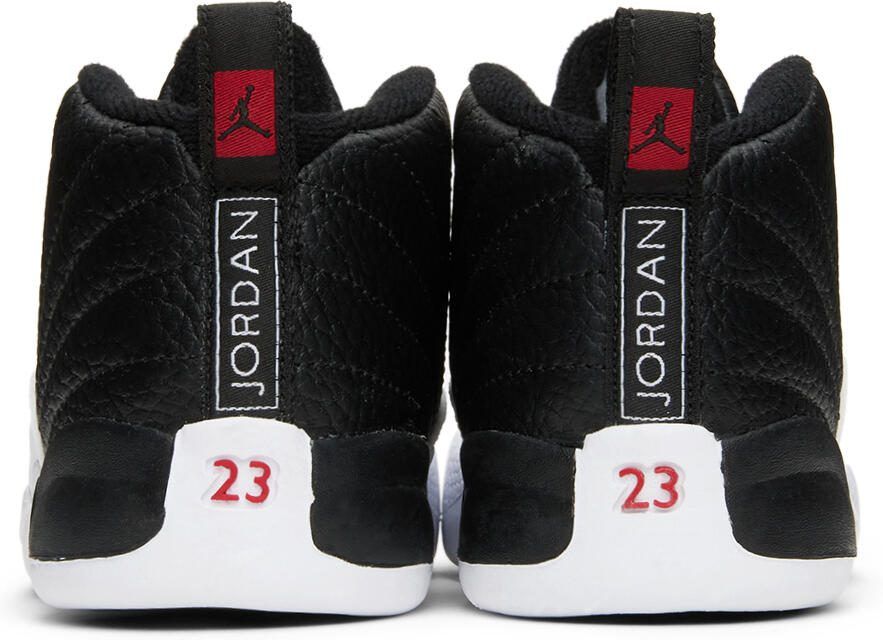 Nike Jordan Baby Black  White Jordan 12 Retro Sneakers