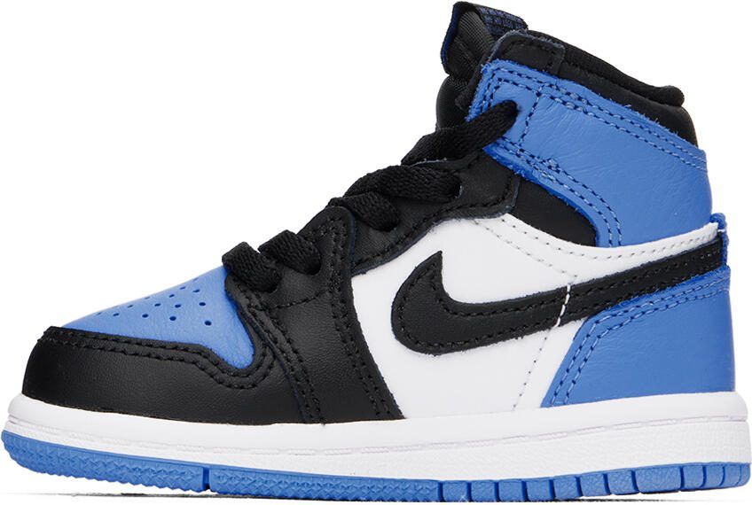 Nike Jordan Baby Blue Jordan 1 Retro High OG Sneakers - Picture 2