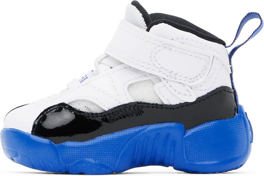 Nike Jordan Baby White  Black Jordan Pro Strong Sneakers - Picture 2