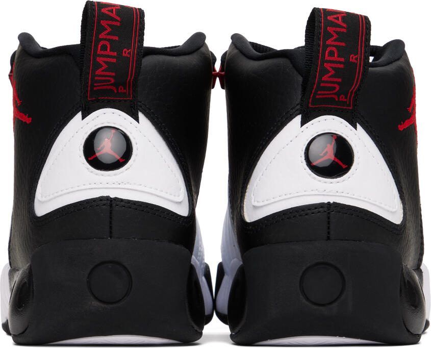 Nike Jordan Black  White Jumpman Pro Sneakers