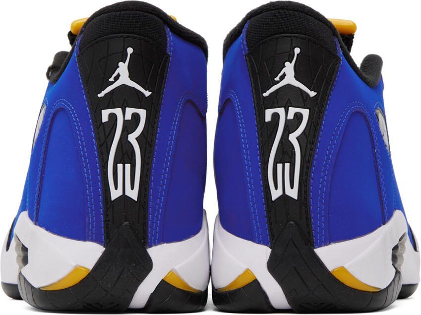 Nike Jordan Blue  Black Air Jordan 14 Retro Sneakers