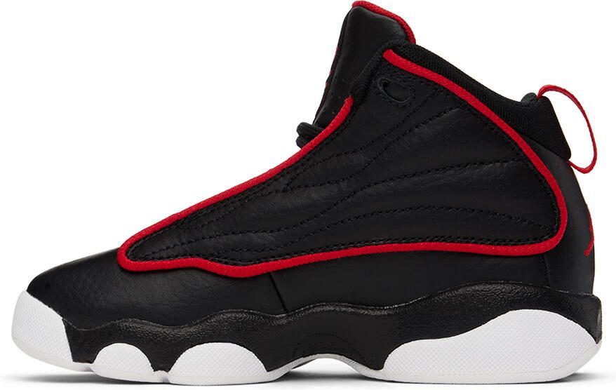 Nike Jordan Kids Black  Red Jordan Pro Strong Little Kids Sneakers - Picture 3