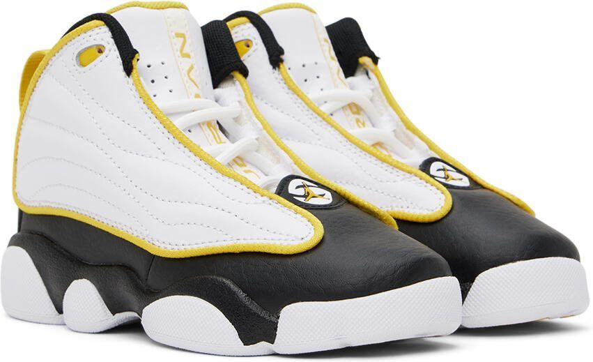 Nike Jordan Kids Black  White Jordan Pro Strong Little Kids Sneakers - Picture 3