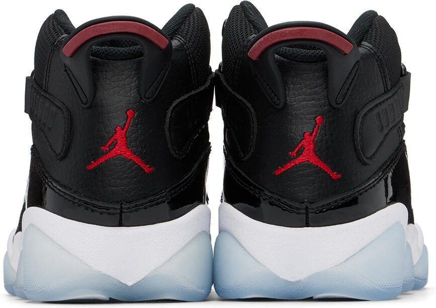 Nike Jordan Kids Black Jordan 6 Rings Little Kids Sneakers - Picture 5
