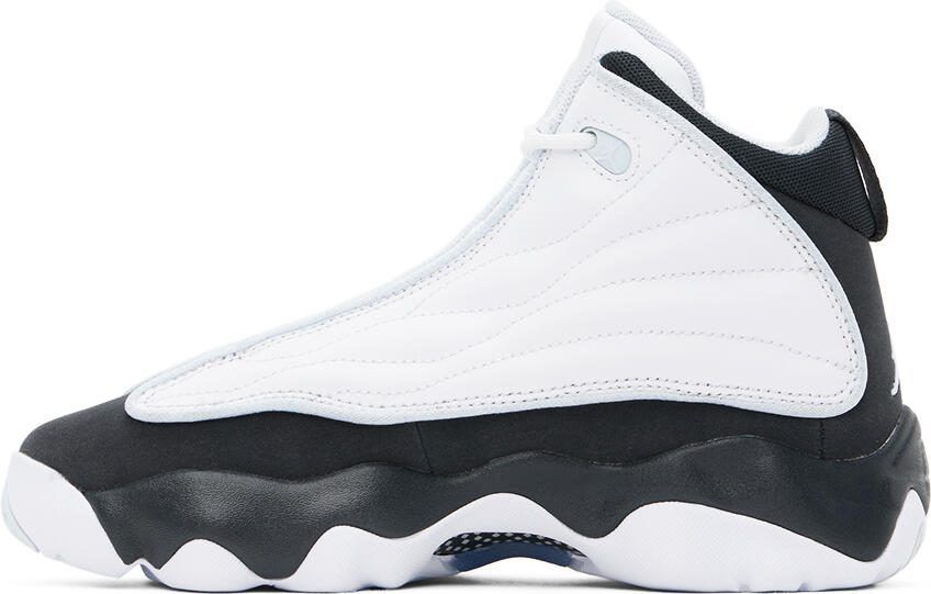 Nike Jordan Kids White  Black Jordan Pro Strong Big Kids Sneakers - Picture 3