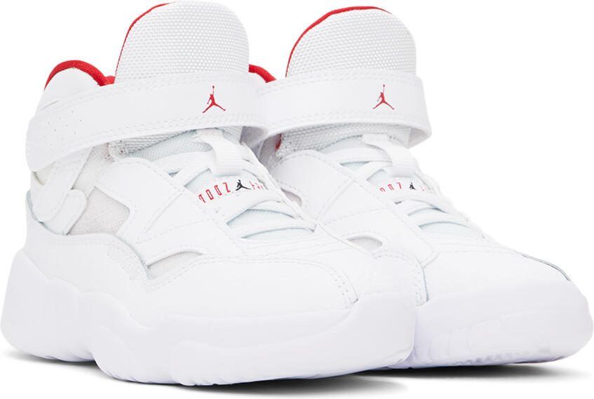 Nike Jordan Kids White Jumpman Two Trey Little Kids Sneakers - Picture 2