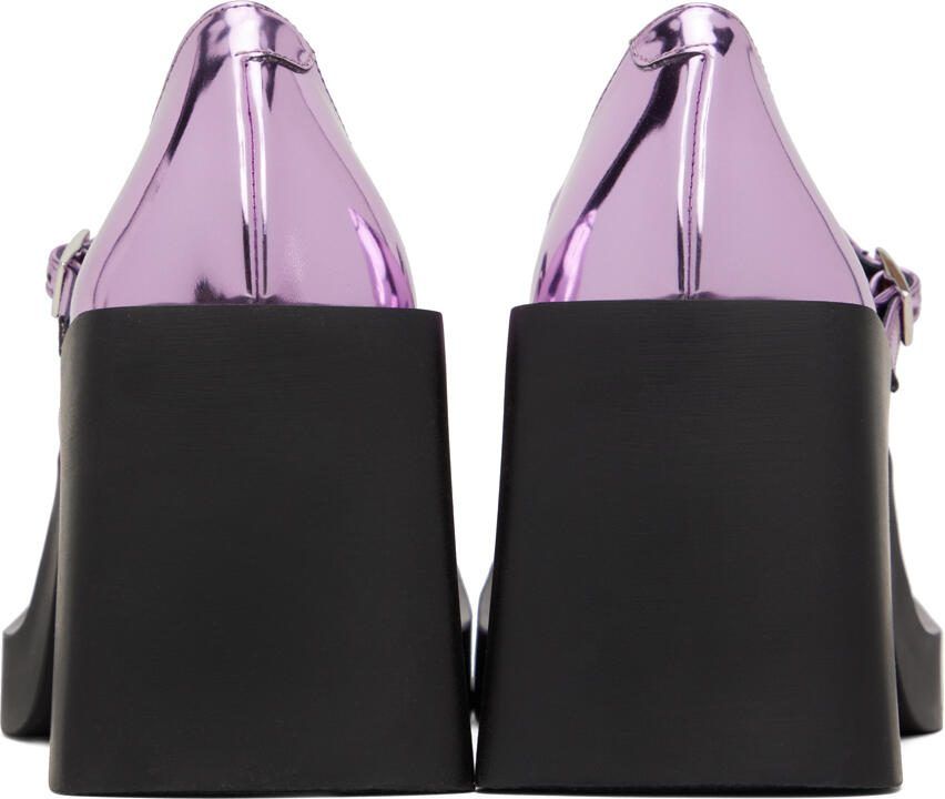 Justine Clenquet Pink Kim Mary Jane Heels