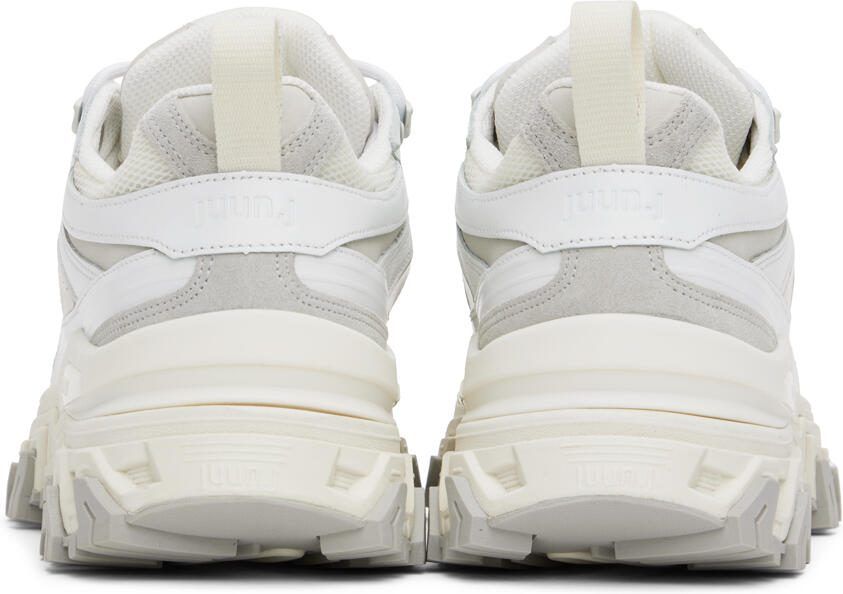 Juun.J White 4 Layered Sneakers