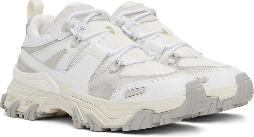 Juun.J White 4 Layered Sneakers - Picture 2
