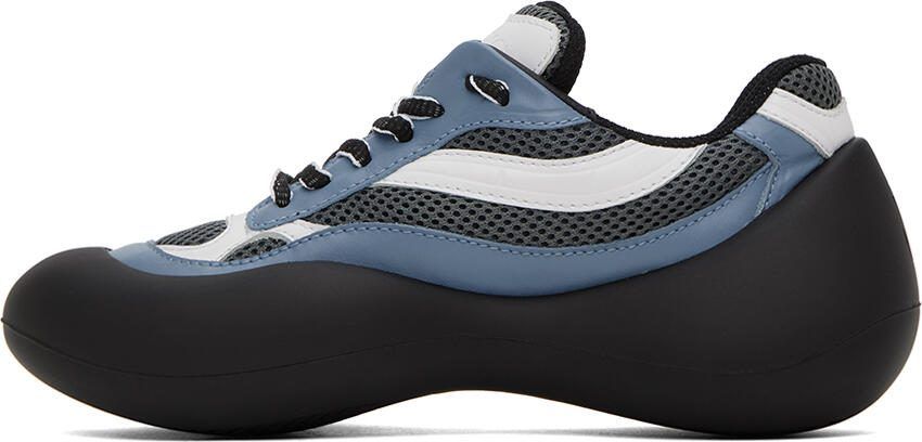 JW Anderson Black  Blue Bumper Hike Sneakers - Picture 3