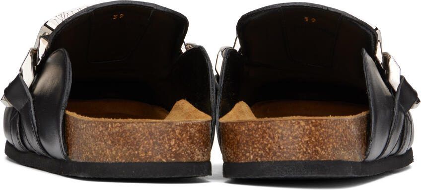 JW Anderson Black Gourmet Chain Loafers