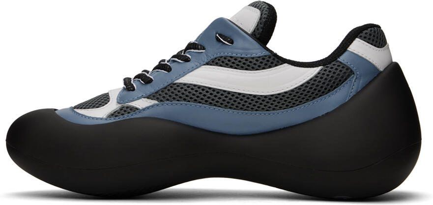 JW Anderson Blue  Black Bumper Hike Low Top Sneakers - Picture 2