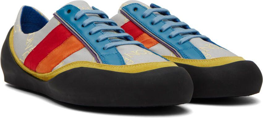 JW Anderson Gray  Multicolor Bubble Sneakers - Picture 2