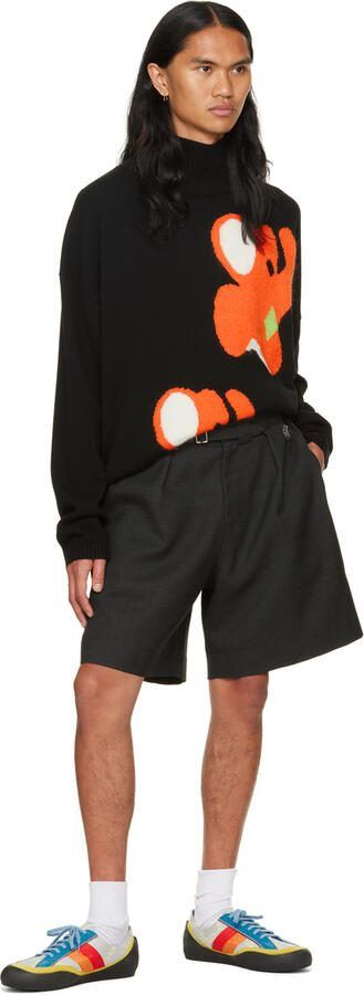 JW Anderson Gray  Multicolor Bubble Sneakers - Picture 3