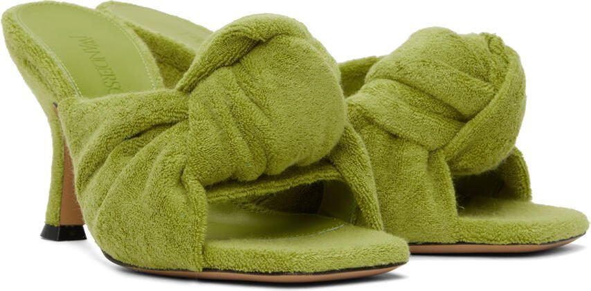 JW Anderson Green Knot Mules - Picture 2