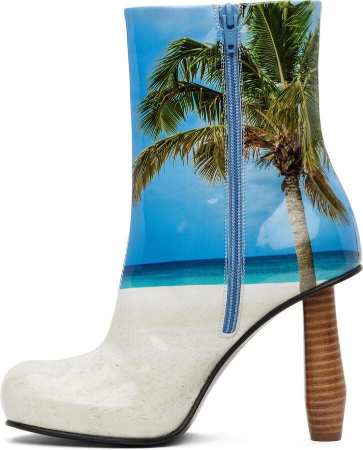 JW Anderson Multicolor Palm Ankle Boots