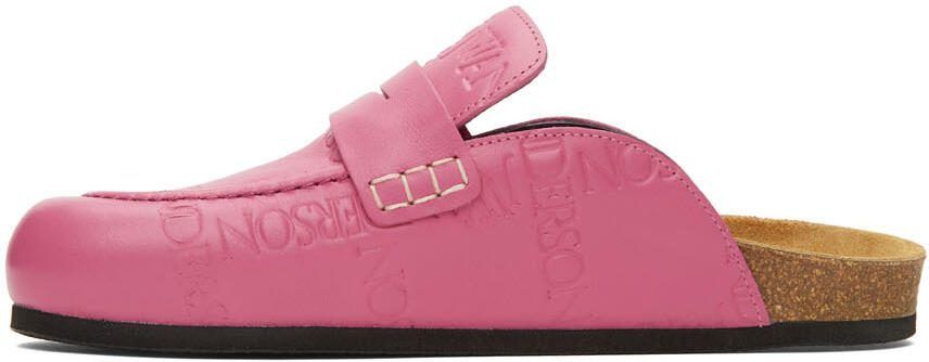 JW Anderson Pink Mule Loafers - Picture 3