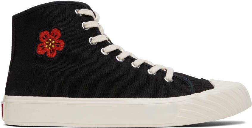 Kenzo Black Paris school Sneakers - Picture 5