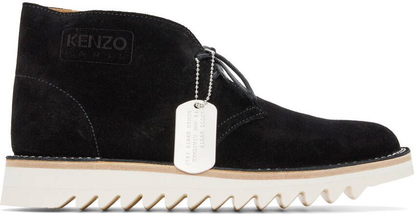 Kenzo Black Paris Wave Boots - Picture 4