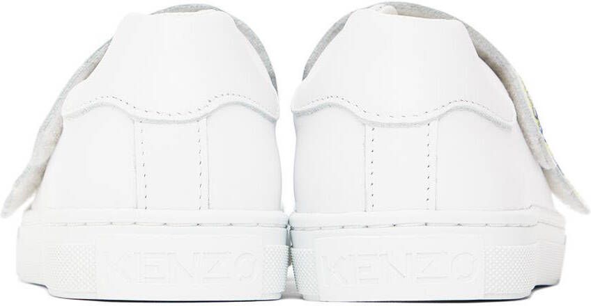 Kenzo Kids White Tiger Sneakers - Picture 3