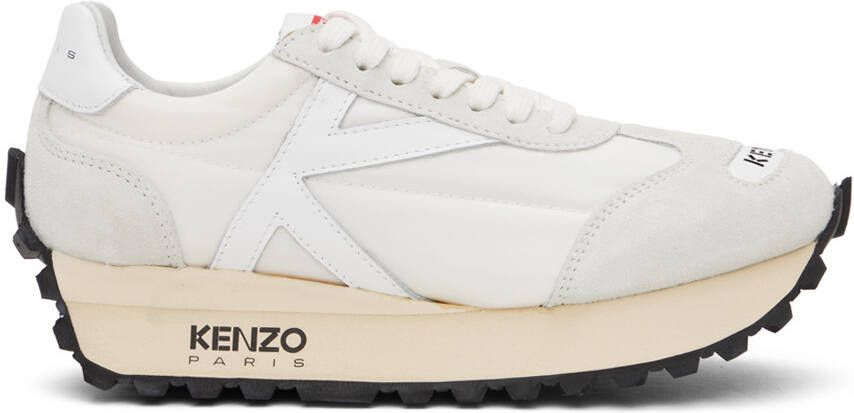 Kenzo Off-White Paris smile Run Sneakers - Picture 5