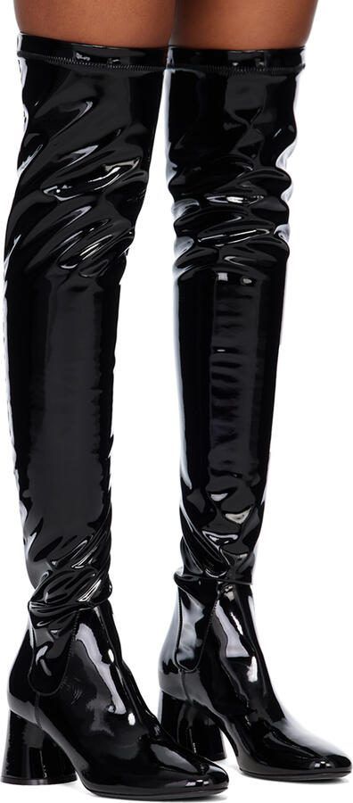 KHAITE Black Wythe Boots - Picture 2